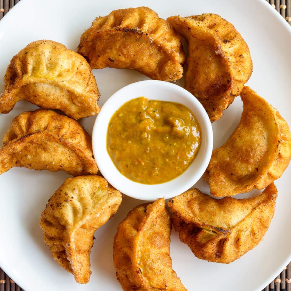 Chicken Fried Momo